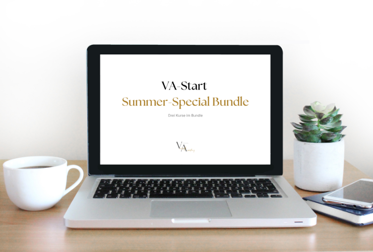 VA-Start Summer Special Bundle auf Laptop